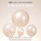 Pearl white Double-Stuffed Balloons different sizes 63 PACK 18/12/10/5 inch White sand ivory balloon Garland kit For Wedding birde to be Birthday anniversary decorations